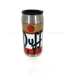 Universal Studios The Simpsons Duff Beer Stainless Steel Tumbler Cup Travel Mug